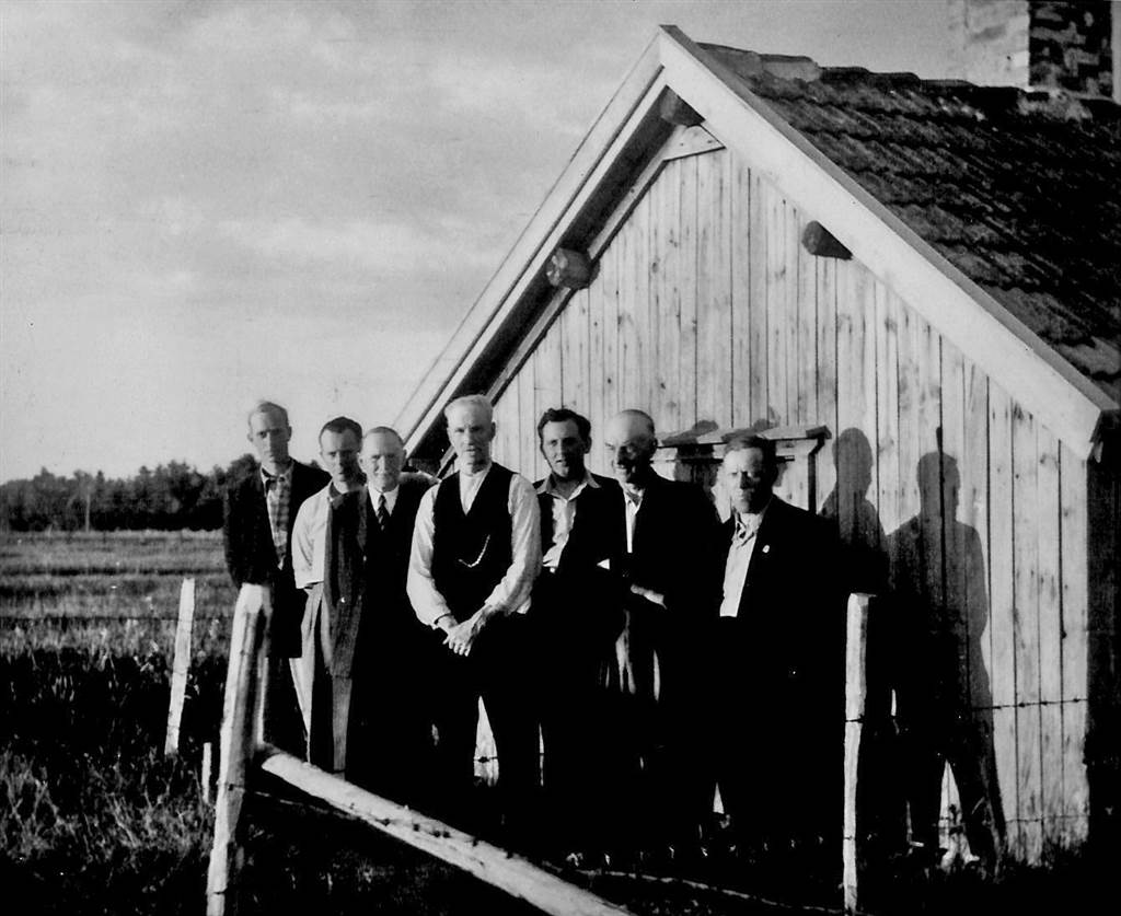 Gustav Heimdahl, Erling Krantz, August Carlsson, Vilhelm Svensson, Allan Wetterlind, Carl Johansson, Alfons Florin